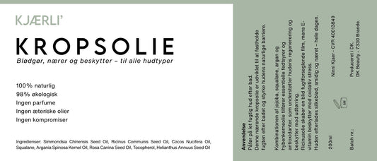KROPSOLIEN 200ML
